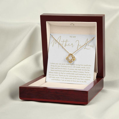 Necklace for Mother in Law (Giftbox + Card)